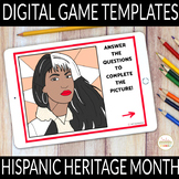Editable Digital Review Game Templates for Hispanic Herita