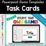 Editable Digital Task Cards Powerpoint Game Template