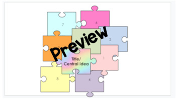 👉 Editable Jigsaw Puzzle Piece Outlines