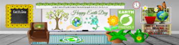 Preview of Editable EARTH DAY BANNER | Google Classroom