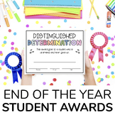Editable End of Year Awards Nominated by Students