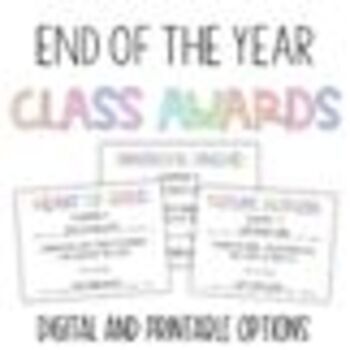 Editable End of the Year Gifts for Students GROWING BUNDLE Word Cloud