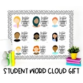 EDITABLE | Word Cloud | End of the Year Gifts for Students