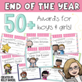 Editable End of the Year Student Awards | Distance Learnin