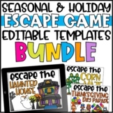 Editable Escape Room Templates - The Complete Bundle