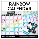 Editable Events Calendar with Icons