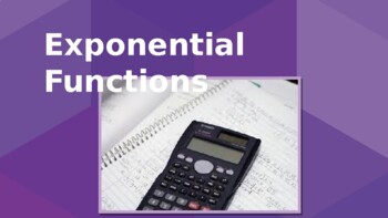 Preview of Editable Exponential Functions Lesson