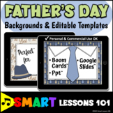Editable FATHER's DAY Backgrounds Template Clipart Google™