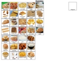 Editable FOOD Communication Vocabulary Picture Cards