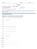 Editable - Factors (Prime and Composite) Review