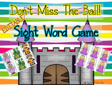 Editable sight word, math Fairy Tale themed game
