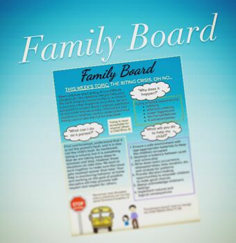 Preview of Editable Family Board