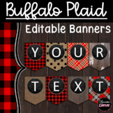 Editable Farmhouse Classroom Decor Banners