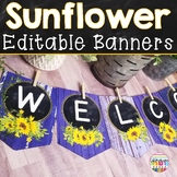 Editable Farmhouse Classroom Theme Banners