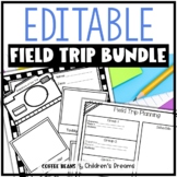 Editable Field Trip Permission slips | Planning Sheets | S
