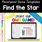 Editable Find the Star Powerpoint Game Template
