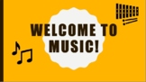 Editable First Day of Music/Expectations Powerpoint