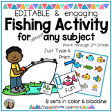 Editable Fishing Activity | Engaging Lessons | Add Engagem