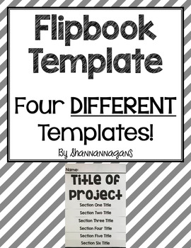 Free+Printable+Flip+Book+Template  Flip book template, Flip books art, Flip  book