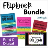 Emergency Procedures Flip Book (Editable Flipbook) by Chalk and Apples