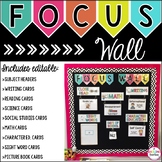 Focus Wall Editable