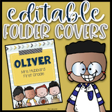 Editable Folder Covers | Editable Take Home Folder Covers 