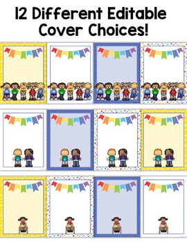 Editable Folder or Binder Covers