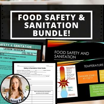 Preview of Editable Food Safety & Sanitation Bundle [FACS, FCS]