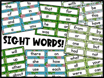 Editable Frogs Word Wall Headers and Word Cards - Frog Classroom theme