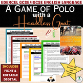 Editable Game of Polo Google Slides, Quiz Questions & Exam