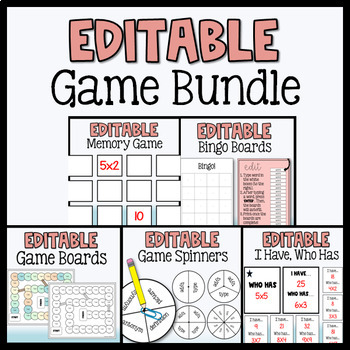 Preview of Editable Games