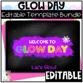 Editable Activity Templates Glow Day Room Transformation T