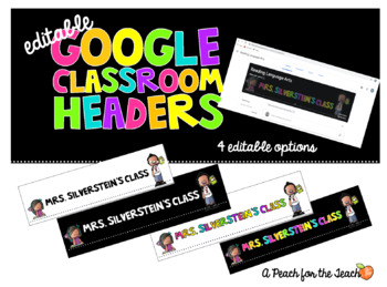 Google Classroom Banner Ideas