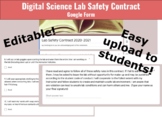 Editable Google Forms Science Lab Safety Contract