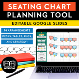 Editable Google Slides Seating Chart Template Tool for Cla