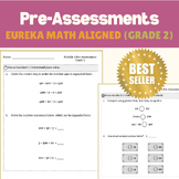 Grade 2 Eureka Math Aligned Pre-Assessments (Modules 1-8)