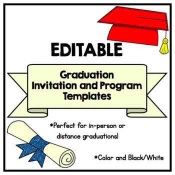 5Th Grade Graduation Program Template from ecdn.teacherspayteachers.com