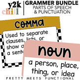 Editable Grammar Bundle - Parts of Speech and Punctuation Posters