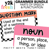 Editable Grammar Bundle - Parts of Speech and Punctuation Posters