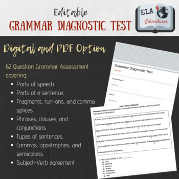 diagnostic assignment grammar answer key