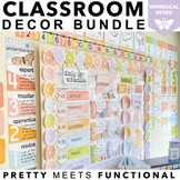 Retro Whimsical Classroom Decor Complete Bundle