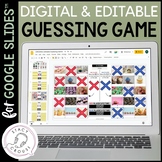Editable Guessing Game for Google Drive™ No Print Telether
