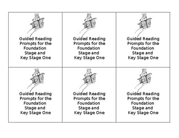 Preview of Guided Reading Prompts for the Foundation Stage&Key Stage One(Editable&fillable)