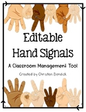 Editable Hand Signals