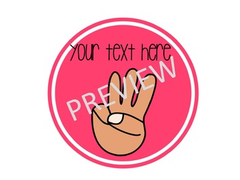 Editable Hand Signals-A Classroom Management Tool by Glitz and Grammar