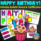 Happy Birthday Bulletin Board Display | Editable
