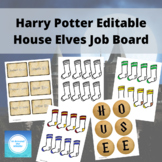 Editable Harry Potter Class Job Board