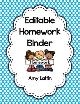 school homework binder
