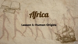 African history & Human Origins -Editable PowerPoint Prese
