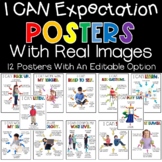 Editable I Can Classroom Expectation Posters W Real Images